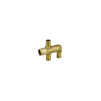 MINI ROZDZIELACZ KOŃCOWY "3" SYSTEMU GIACOQEST DLA RUR PEX 3/4"(1)x 1/2"(3)