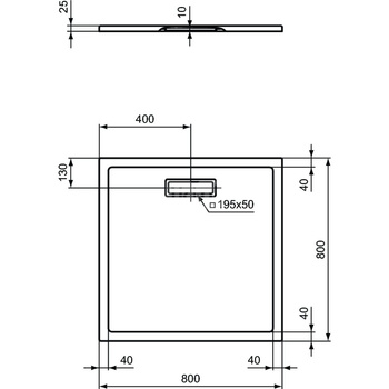ULTRAFLAT NEW BRODZIK 80X80 KWAD. SILK