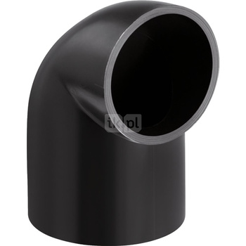 Kolano podłączeniowe 90' GEBERIT HDPE, PE / polietylen, 63 mm, DN 60 x 56 mm (króciec)