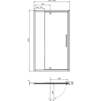 IS I.LIFE KABINA 120 UNHAND IC BRT/SC
